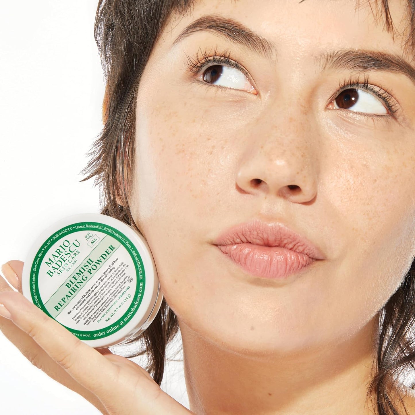 Mario Badescu Healing Blemish Face Powder - Reduce Shine & Balance Oily Skin | Gentle Sulfur Formula