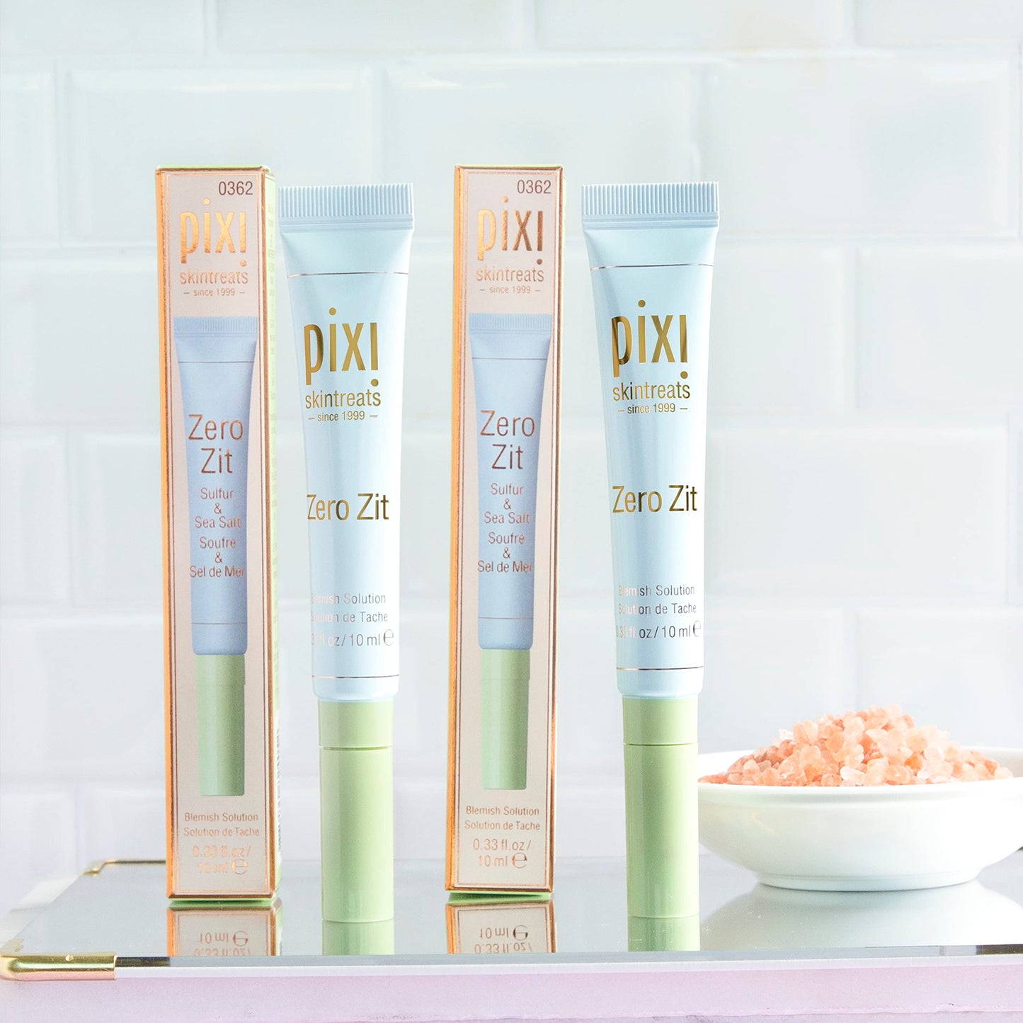 Pixi Beauty Zero Zit 10ml | Targeted Blemish Treatment | Minimize Future Breakouts with Natural Salicylic Acid | 0.33 Fl Oz