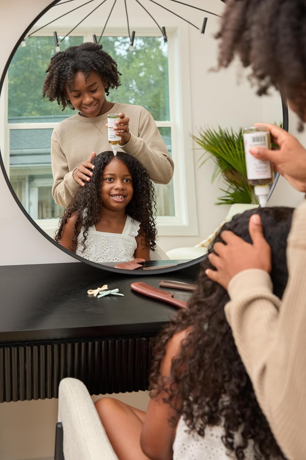 Curly Hair Scalp Serum - Soothing Treatment for Kids | Moisturizing Oil for Dry Scalp & Itch Relief