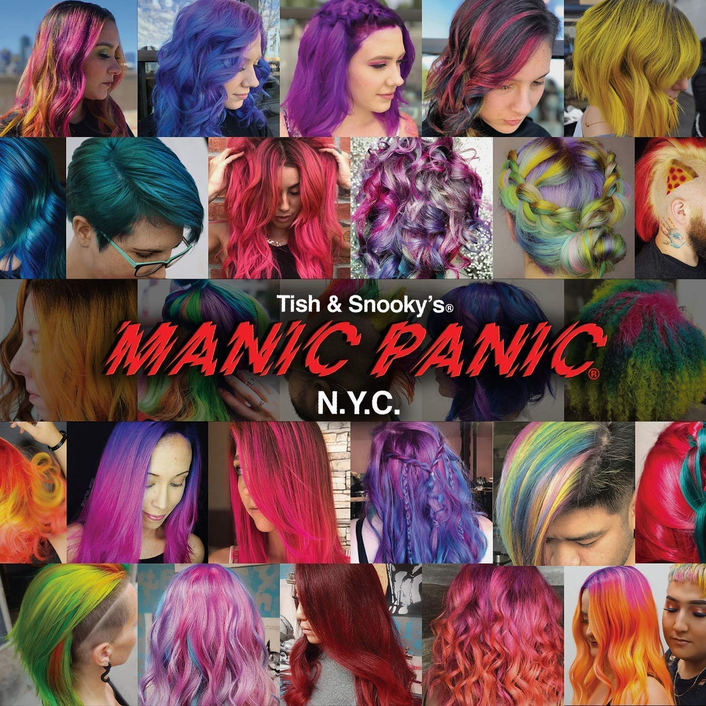 MANIC PANIC Silver Stiletto Temporary Amplified Hair Color Spray - 3.4oz - Icy Silver Shade with Lavender Tint - Vegan, Washes Out Easily, For All Hair Colors, Kids & Adults (Pack of 2)