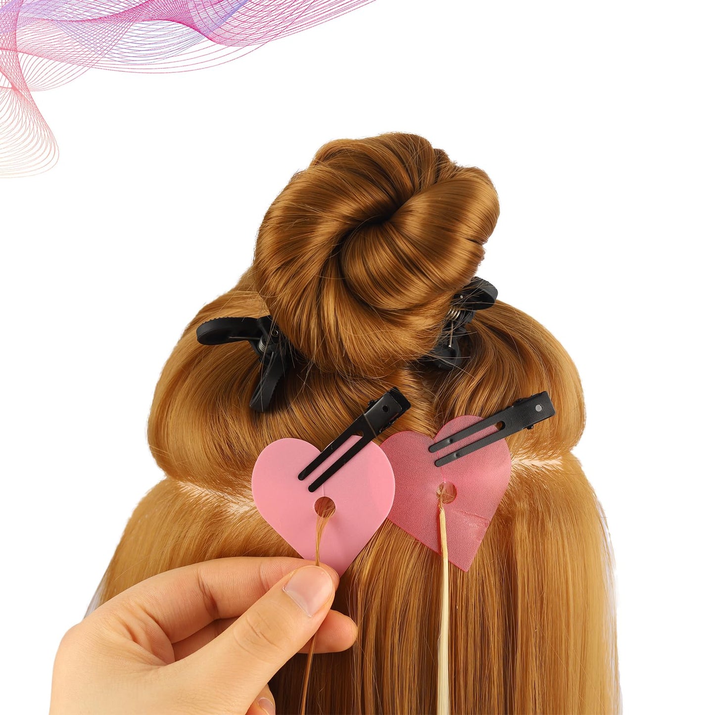GlamorDove Italian Keratin Glue 100g Hair Extension Beads for Hair Extension Fusion Keratin Glue Beads Making Wig Tool Fusion I Tip Hair Extensions