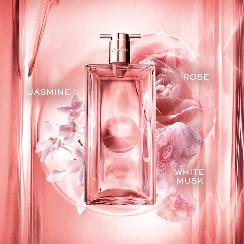 Lancôme Idôle Eau de Parfum - Long Lasting Fragrance with Notes of Bergamont, Jasmine & Vanilla - Fresh & Floral Women's Perfume - 1.7 Fl Oz