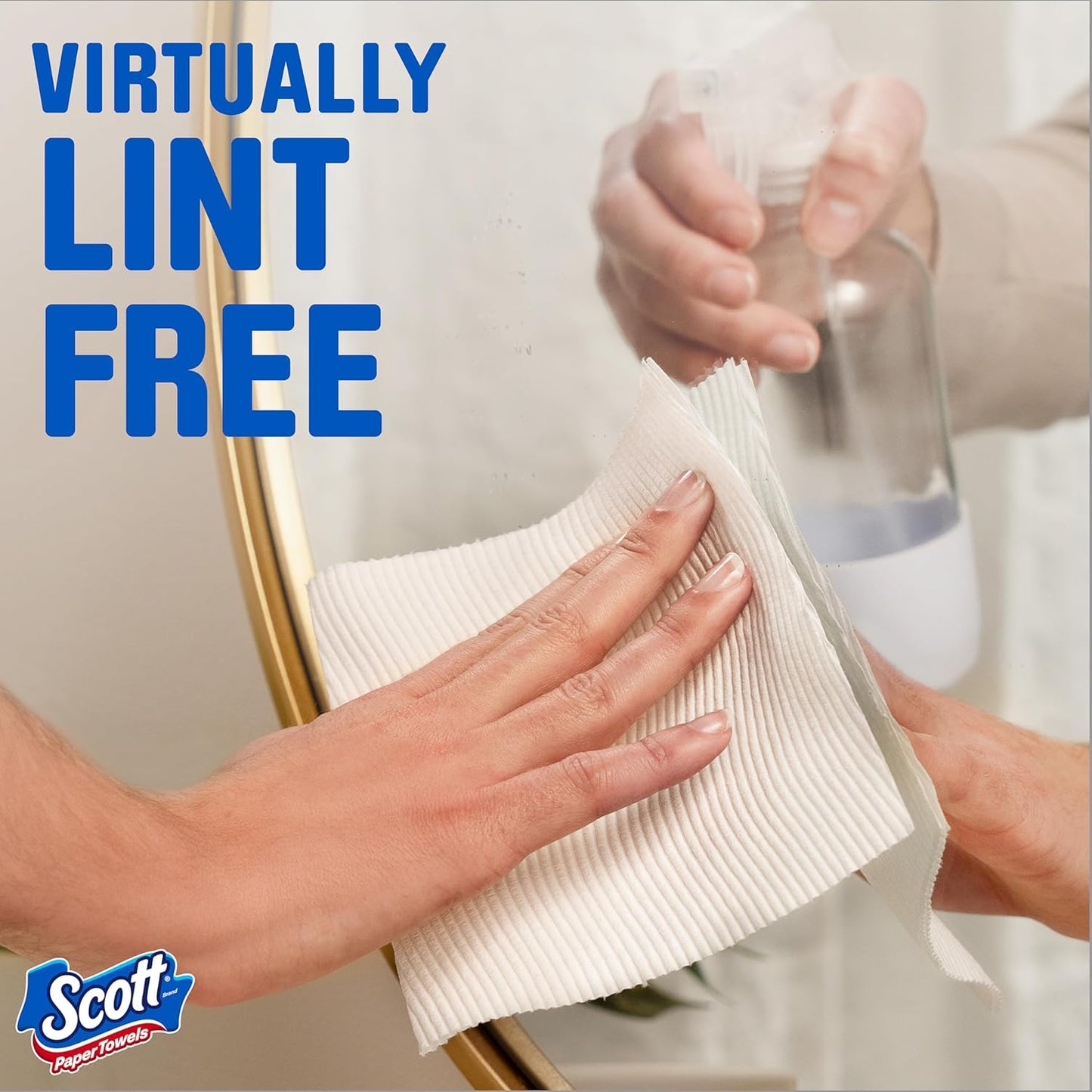 Scott Paper Towels - Choose-A-Sheet, 6 Double Rolls | 108 Sheets Per Roll, Strong & Absorbent
