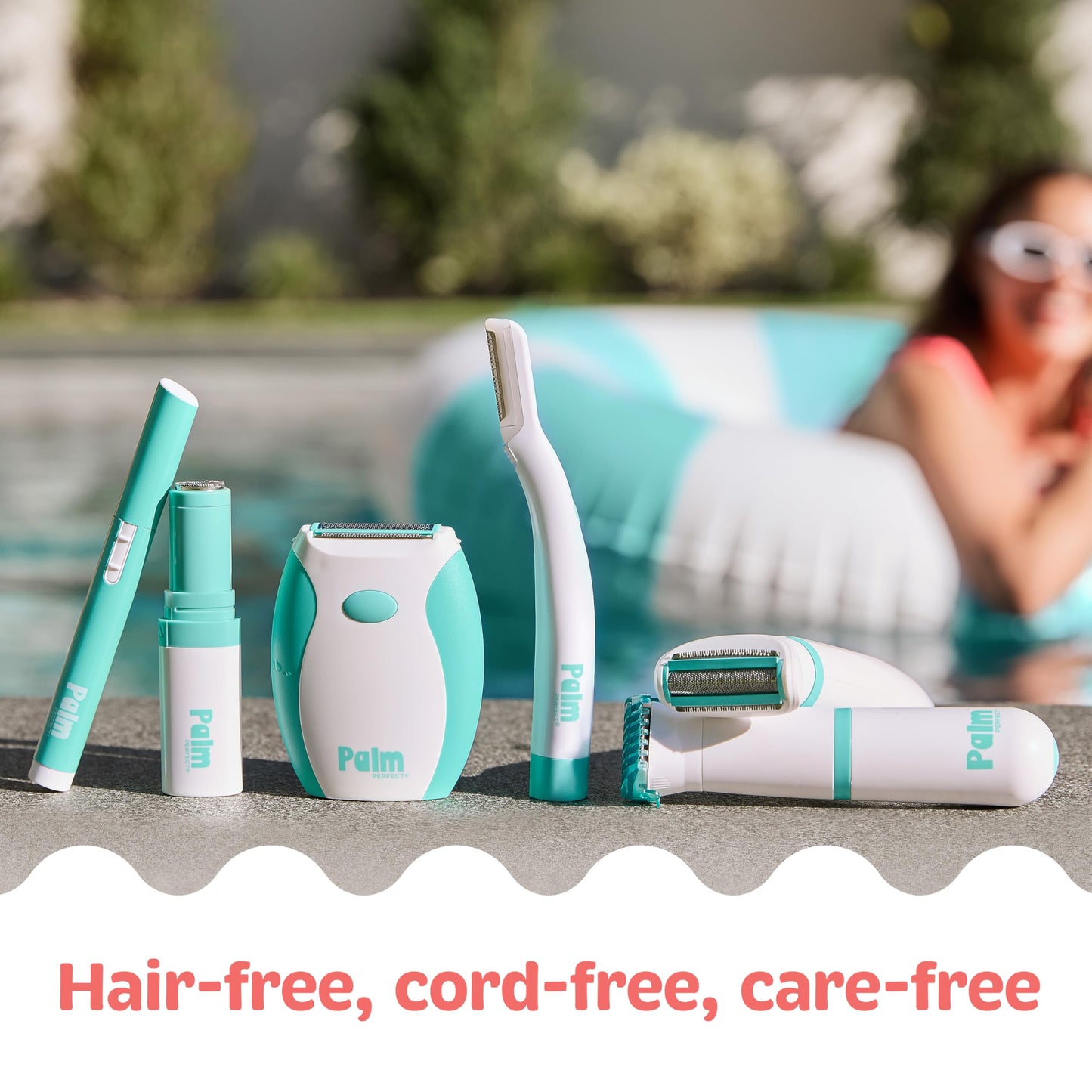 PalmPerfect Facial Hair Remover for Women – Portable Lipstick-Sized Shaver