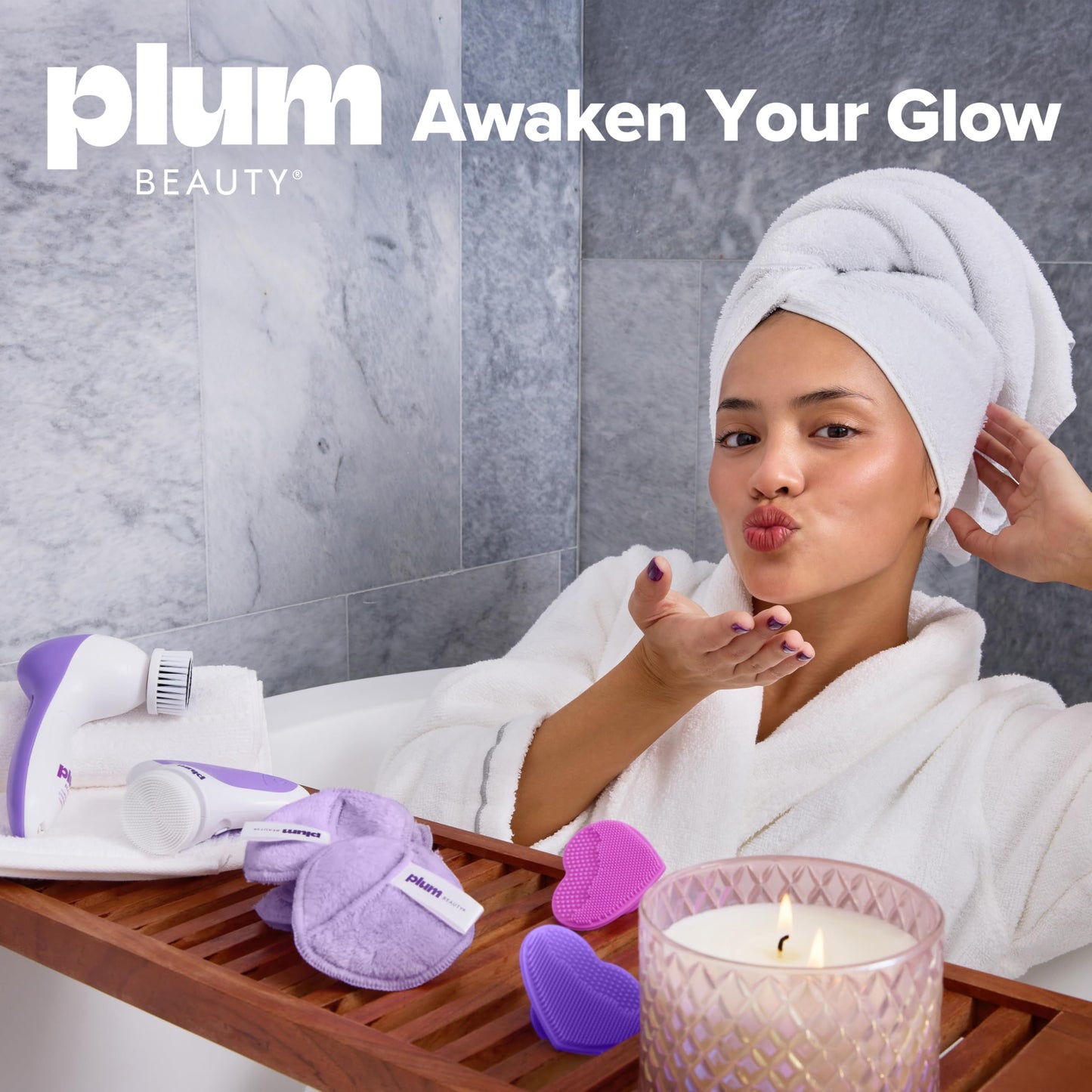Plum Beauty Cordless Electric Nail Drill - Portable Gel Polish Shaper