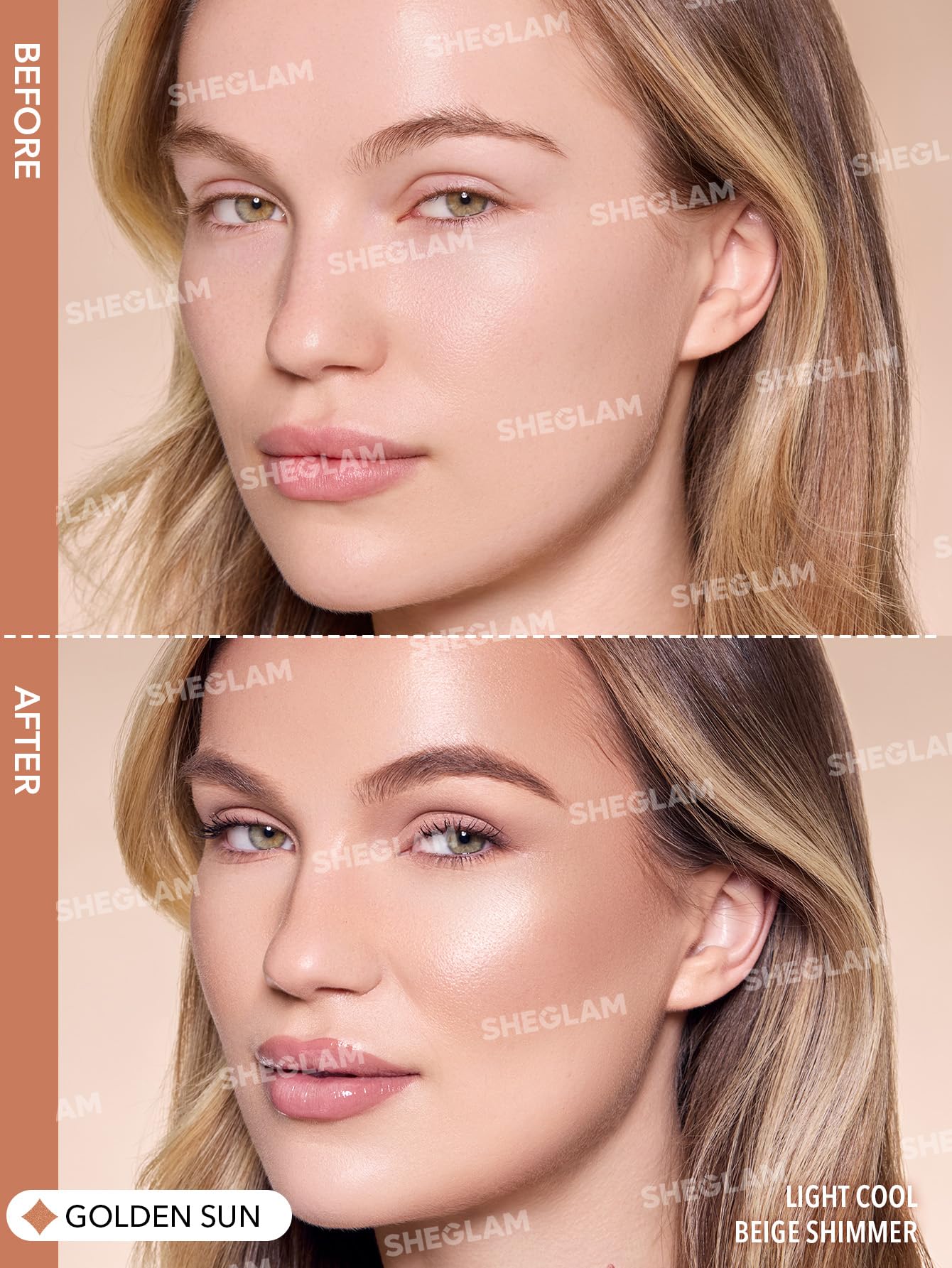 SHEGLAM Sun Beam Shimmer Liquid Bronzer-Golden Sun