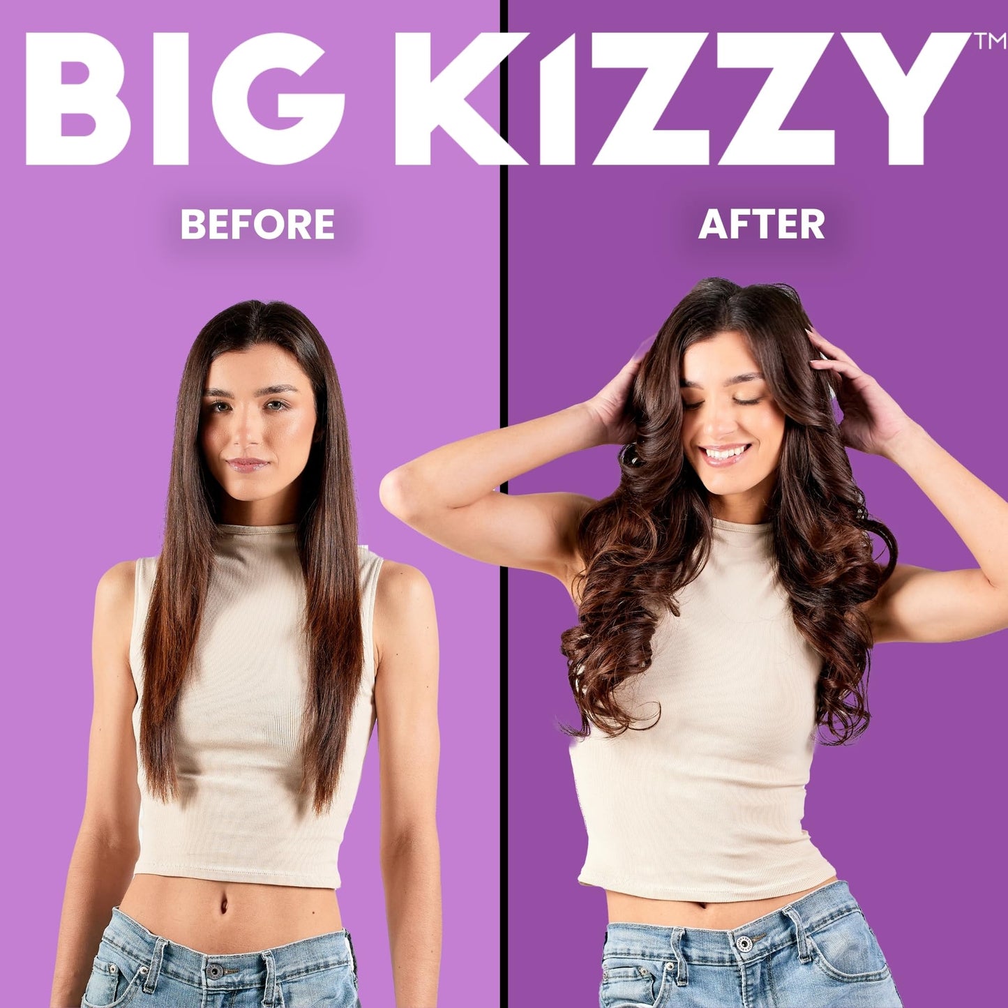 Big Kizzy Double Sided Ultra Stick Replacement Tape Tabs for Hair Extensions - 6-8+ weeks of wear - Strong Hold and Residue Free Tape for Tape In Hair Extensions - 144 Tabs