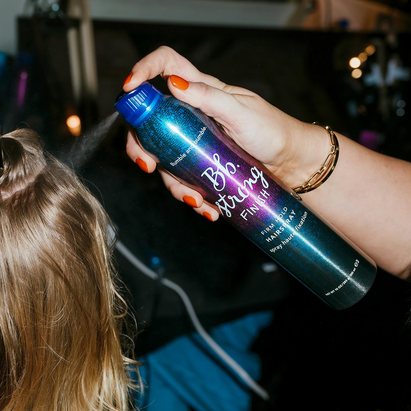 Bumble and bumble. Strong Finish Firm Hold Hairspray | Firm, Long Lasting Hold + Brushable Finish | Fine Mist Application | For All Hair Types, 10 Ounce