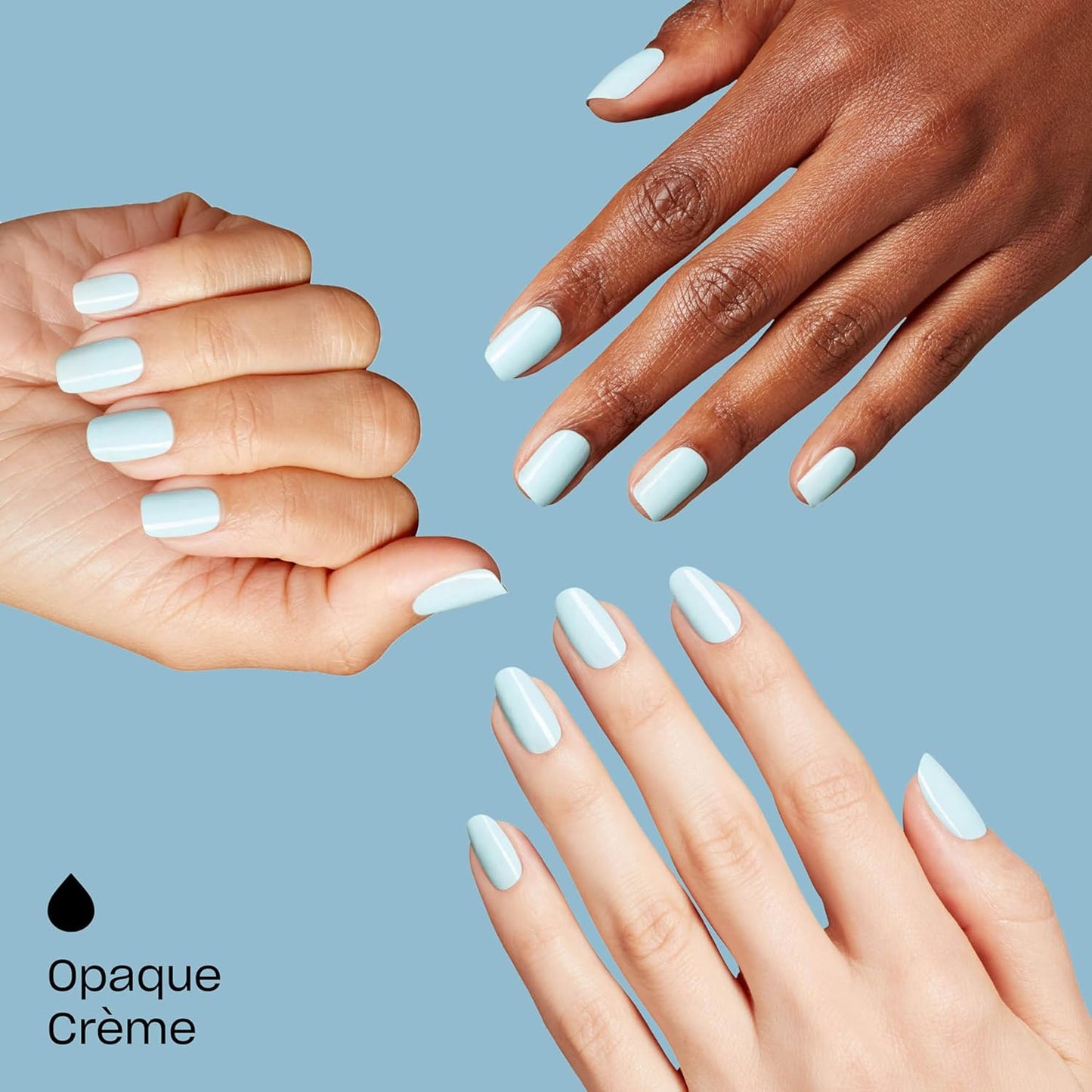 OPI RapiDry Quick Dry Nail Polish - Opaque Crème & Shimmer Winter Shades | Smudge Proof, Fast Drying in 60 Seconds