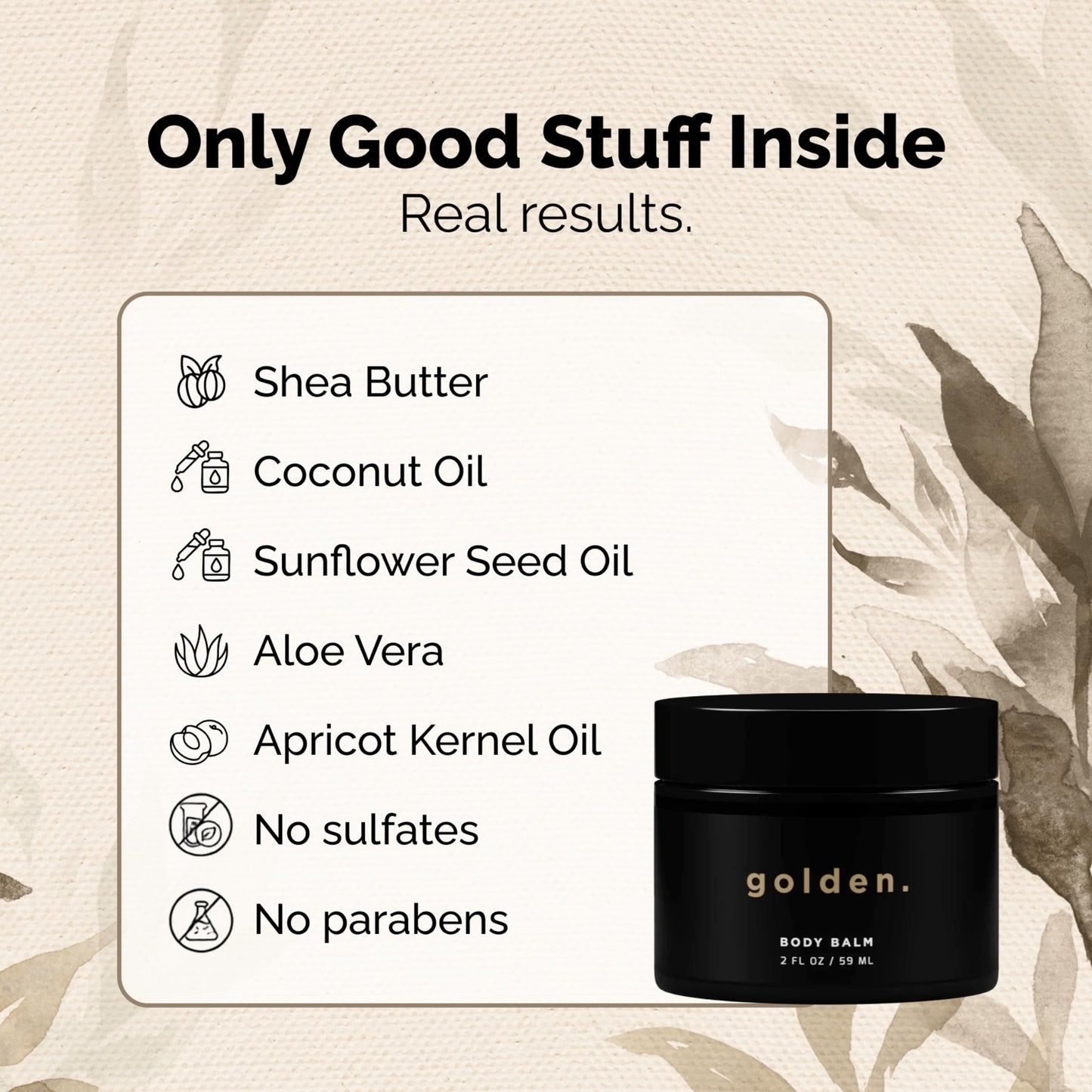 Golden Grooming Co. Men's Body Balm & Moisturizer for Extra Dry Skin – Intense Repair Body Butter with Mango Butter & Coconut Oil – Natural, Deep Hydration for All Skin Types – 2-pack