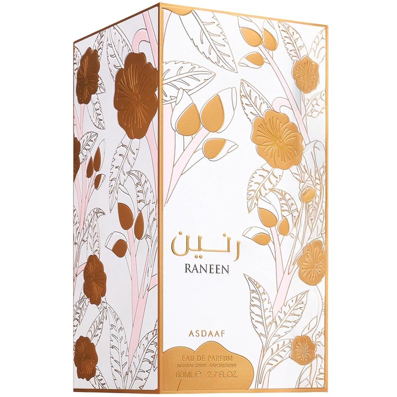 Lattafa Asdaaf Raneen Eau de Parfum Spray for Women - 2.7 Ounce | Luxurious Floral Fragrance