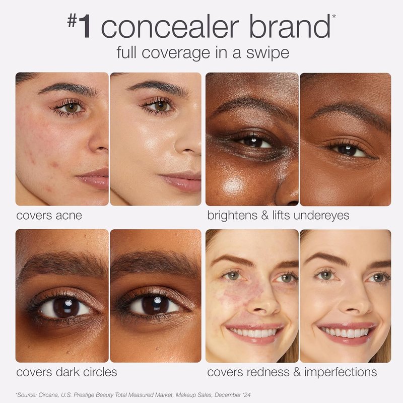 Tarte Shape Tape Concealer - Full-Coverage Soft Matte Finish for Brightening Under-Eyes | 16hr Longwear, Vegan & Cruelty-Free