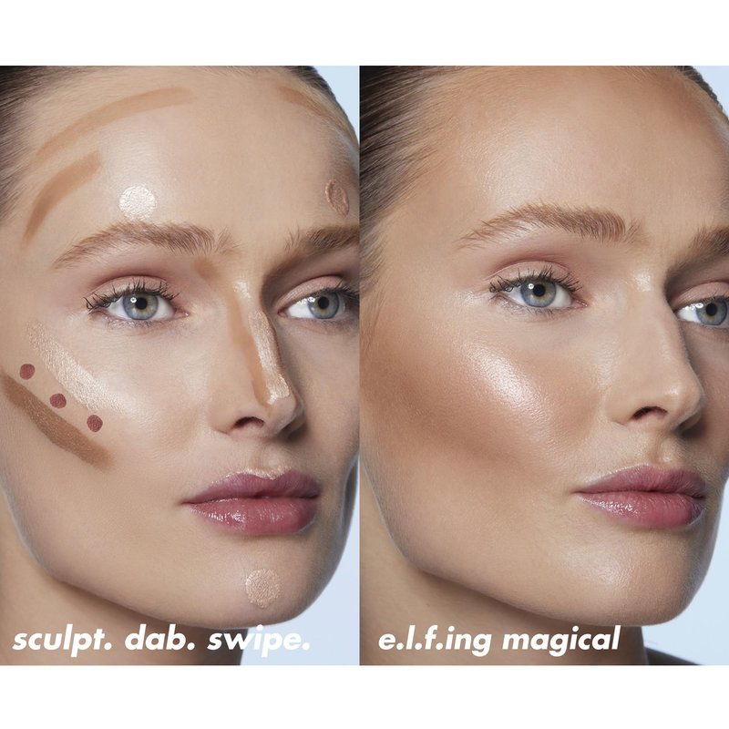 e.l.f. Halo Glow Blush Beauty Wand, Liquid Blush Wand For Radiant, Flushed Cheeks, Infused With Squalane, Vegan & Cruelty-free, You Go Cocoa
