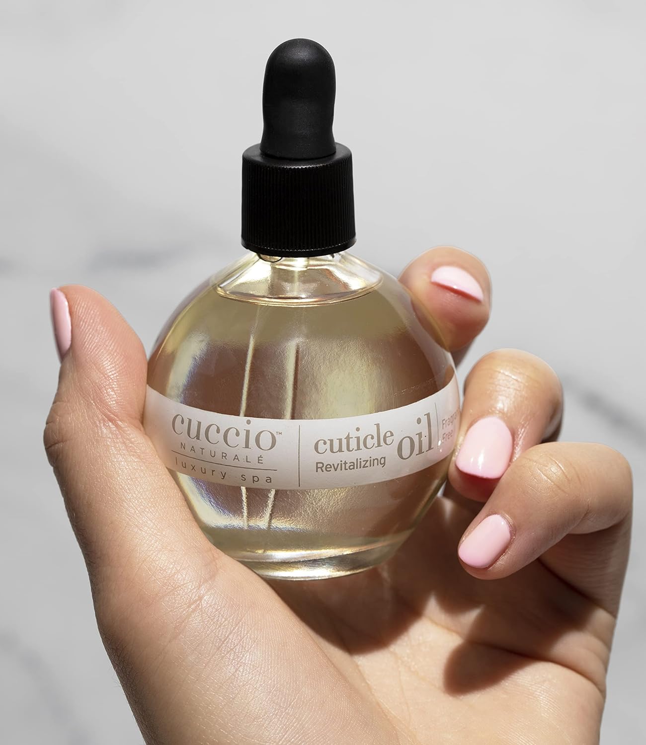 Cuccio Naturale Revitalizing Hydrating Cuticle Oil - Repair Damaged Skin & Nails - Vanilla Bean & Sugar - 2.5 Oz (Pack of 2)