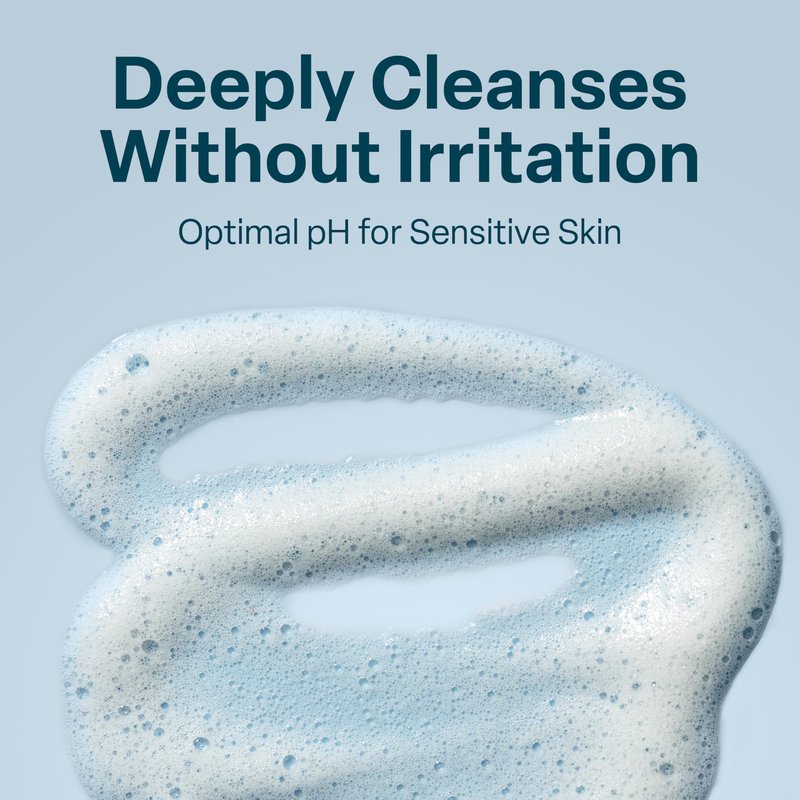 QRxLabs 5% Glycolic Acid Gel Cleanser - Exfoliating AHA Facial Cleanser for Smoother-Looking Skin, Oil Control & Pore Care, Body Safe - Helps with Razor Bumps & Ingrown Hairs - Daily Use - 6 Fl Oz