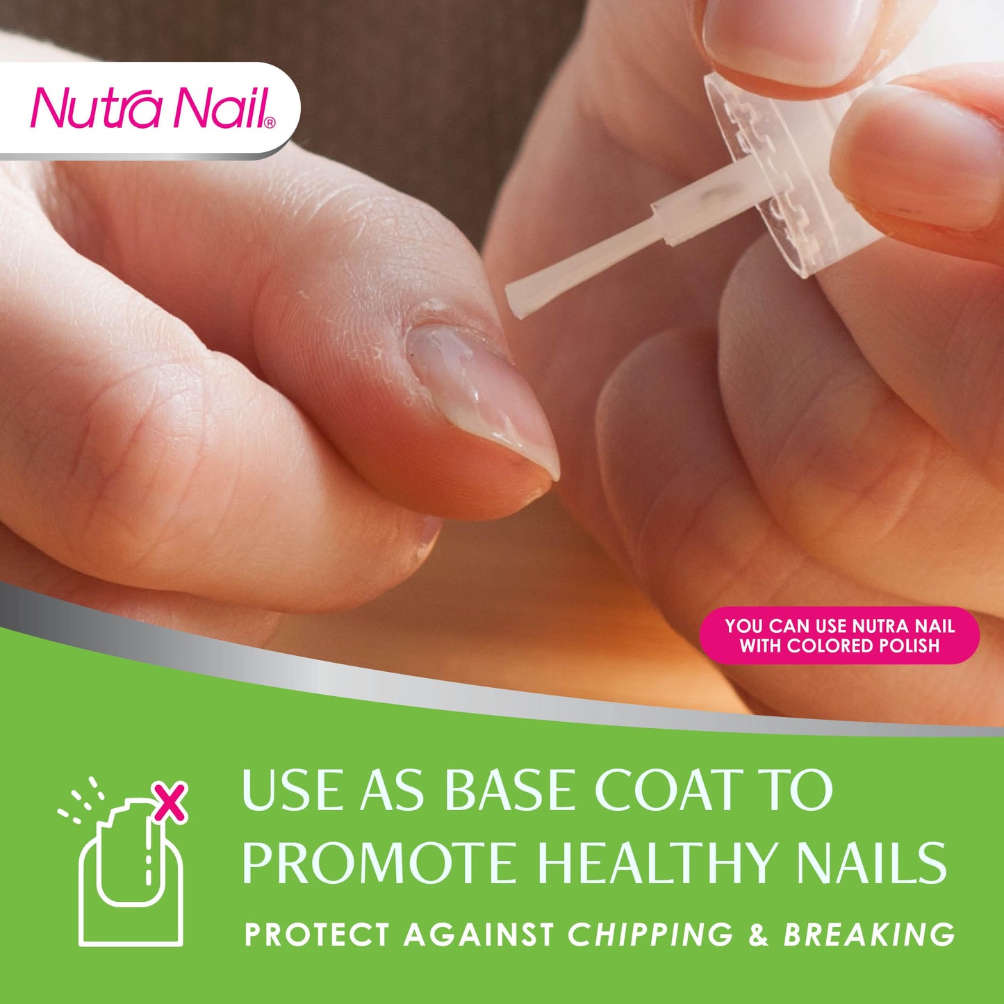 Nutra Nail 5 to 7 Day Growth Treatment - Fast Keratin Nail Strengthener Repair Serum Formula