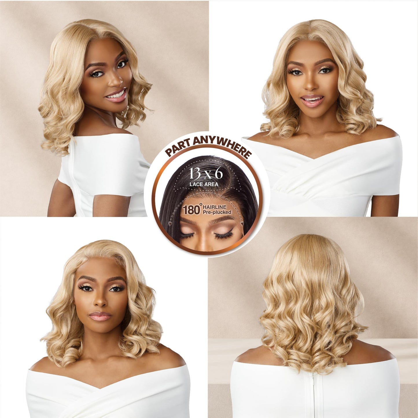 Sensationnel Bare Lace 13x6 Wig-Unit 11, 2 DARKBROWN