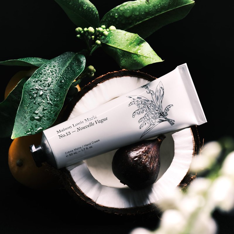 Maison Louis Marie - No.13 Nouvelle Vague Hand Cream | Luxury Clean Beauty + Non-Toxic Fragrance (1.7 fl oz | 50 ml)