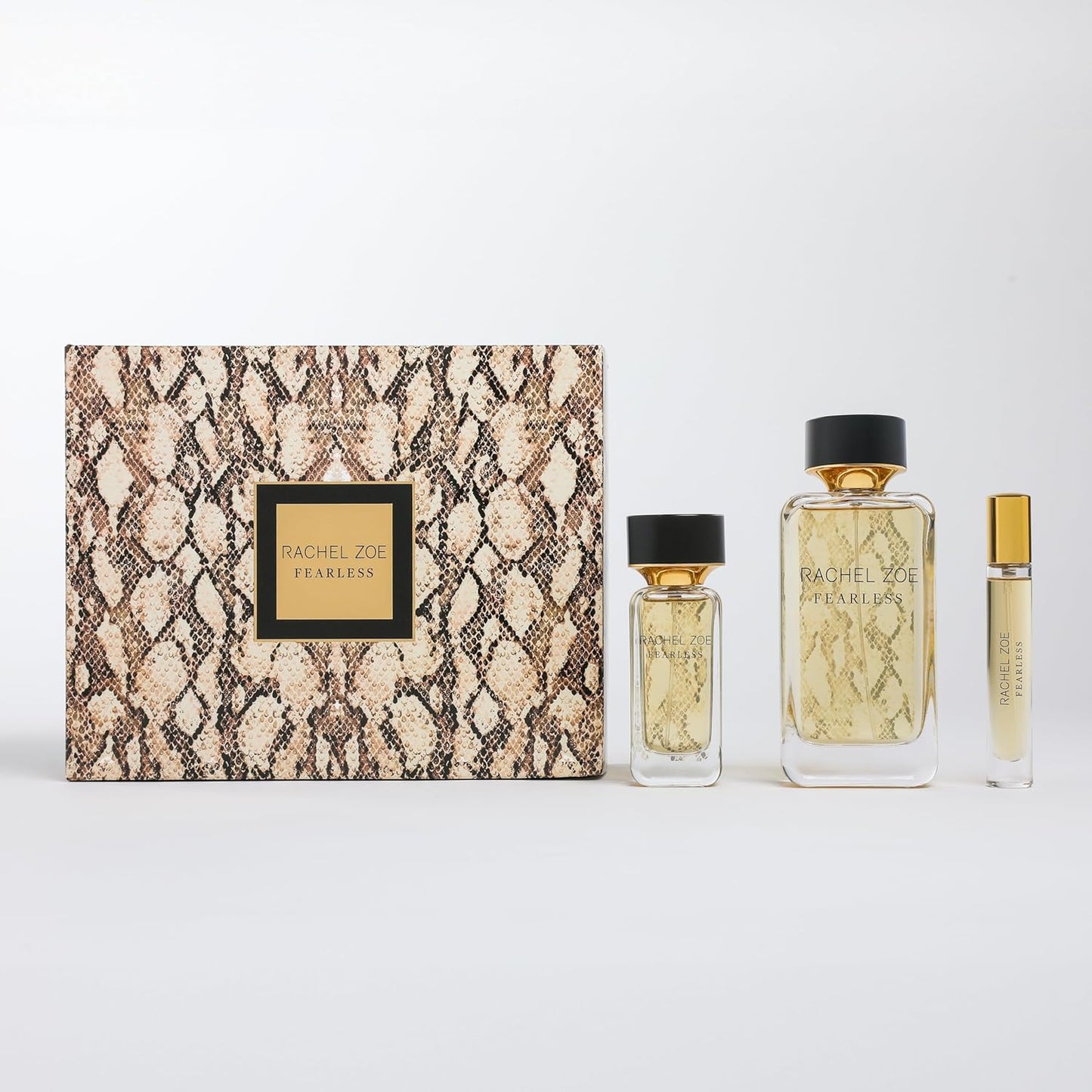 Fearless Gift Set - Designer Women's Perfume Collection | 3 Travel Size Eau de Parfum Sprays - Vanilla Scent