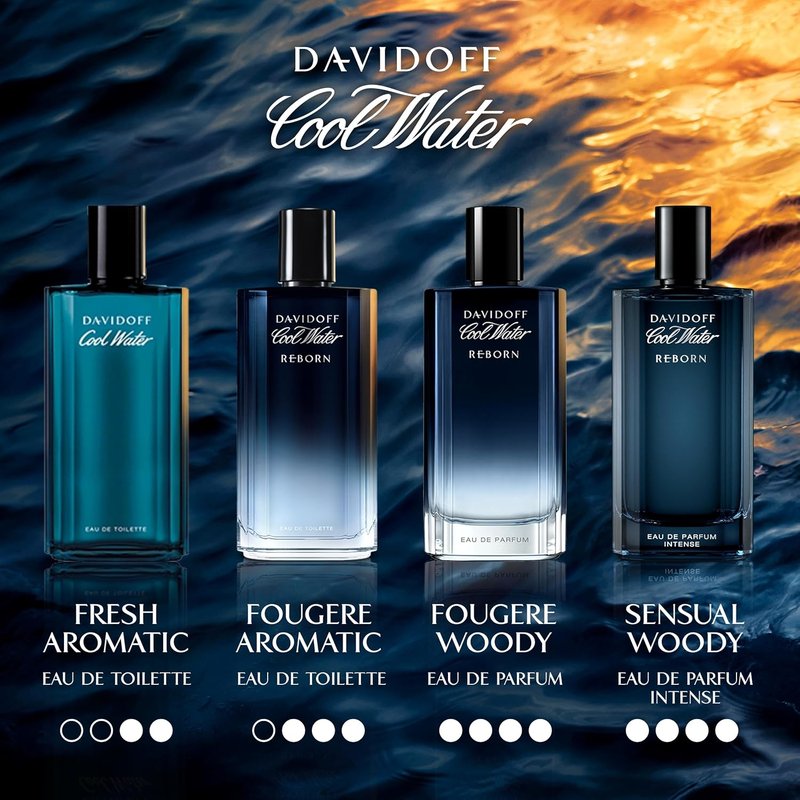 Davidoff Men's Cool Water Eau de Toilette Gift Set - 3-Piece Fragrance Collection