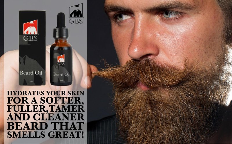 G.B.S Men’s Complete Shaving Set, Brush Razor Holder, Beard Oil Beard Balm, Shaving Soap, Aftershave Pure Badger Shave Brush and Manual Razor with Horn Handle