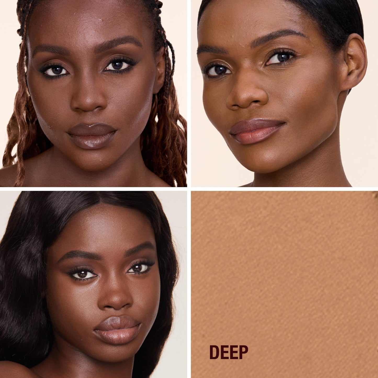 Charlotte Tilbury Airbrush Flawless Finish Setting Powder Refill - Pore-Blurring Pressed Powder for Face Makeup to Minimize Shine with a Soft-Focus Finish - 4 Deep