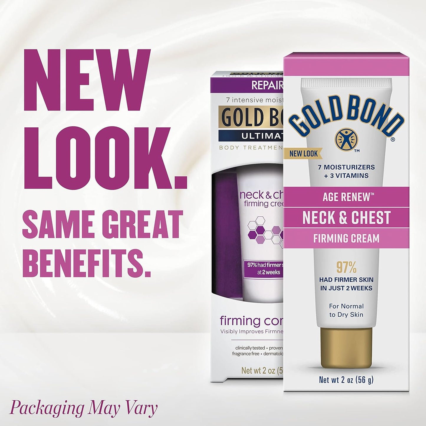 Gold Bond Age Renew Neck & Chest Firming Cream - 2 oz. | Clinically Tested Skin Firming & Dark Spot Minimizer