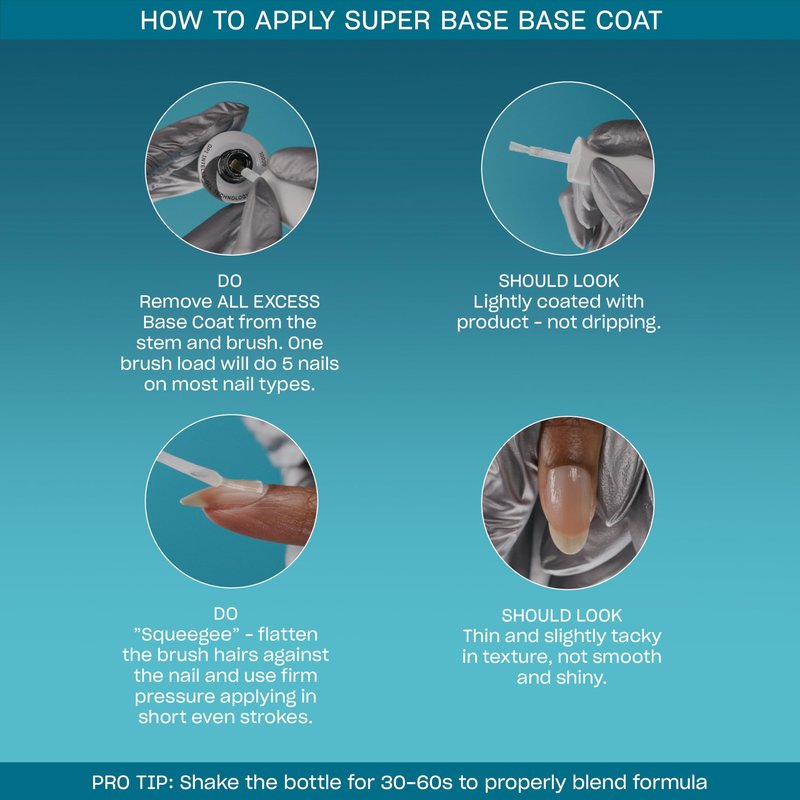 OPI GelColor Super Base Base Coat | Strong Adhesion for LED Cure Gel Nail Polish | Protects Natural Nail, Prevents Discoloration | 0.5 Fl Oz