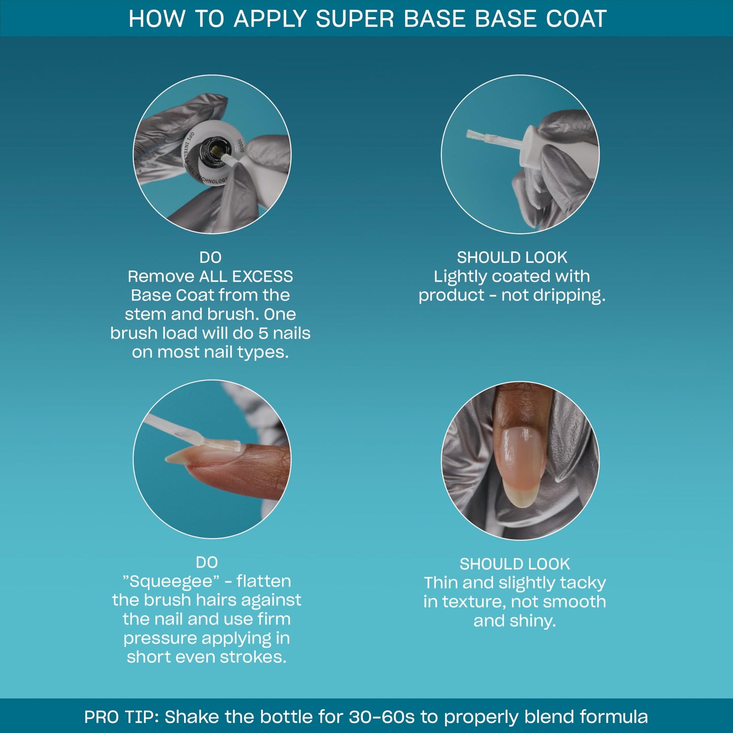 OPI GelColor Super Base Base Coat | Strong Adhesion for LED Cure Gel Nail Polish | Protects Natural Nail, Prevents Discoloration | 0.5 Fl Oz