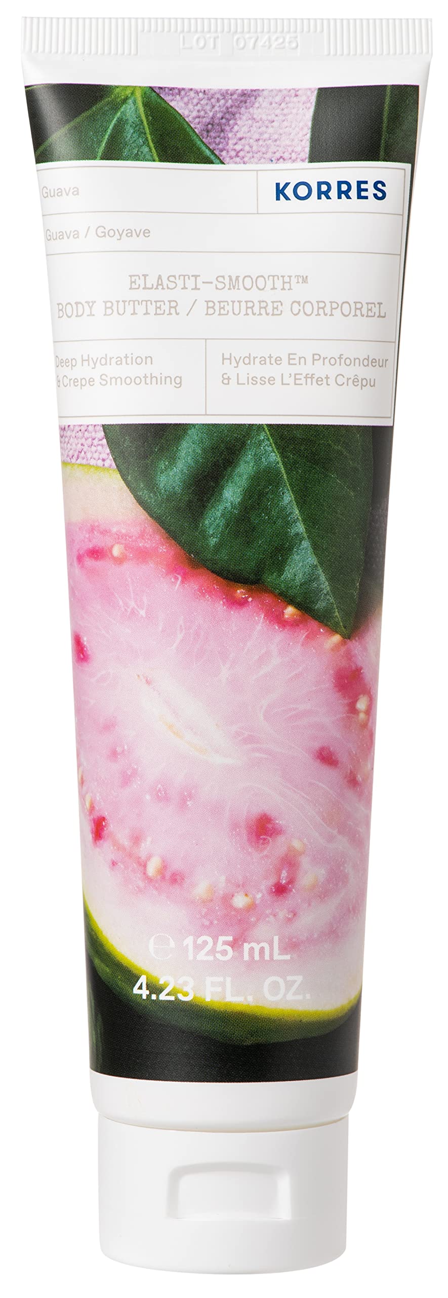 KORRES Guava Body Bundle | Elasti-Smooth Guava Body Butter 125 ml & Guava Renewing Body Cleanser 250 ml | 2 Piece