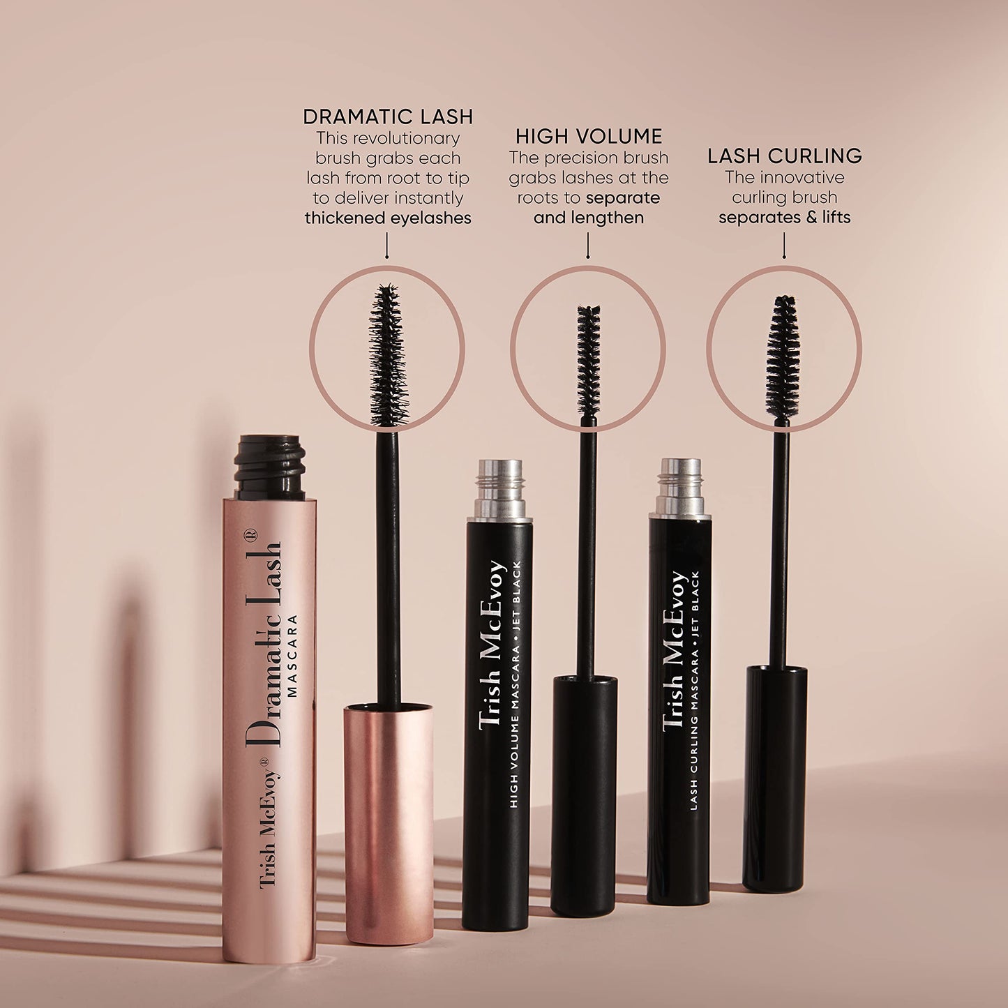 Trish McEvoy High Volume Mascara, Black, 0.18 oz / 5 g