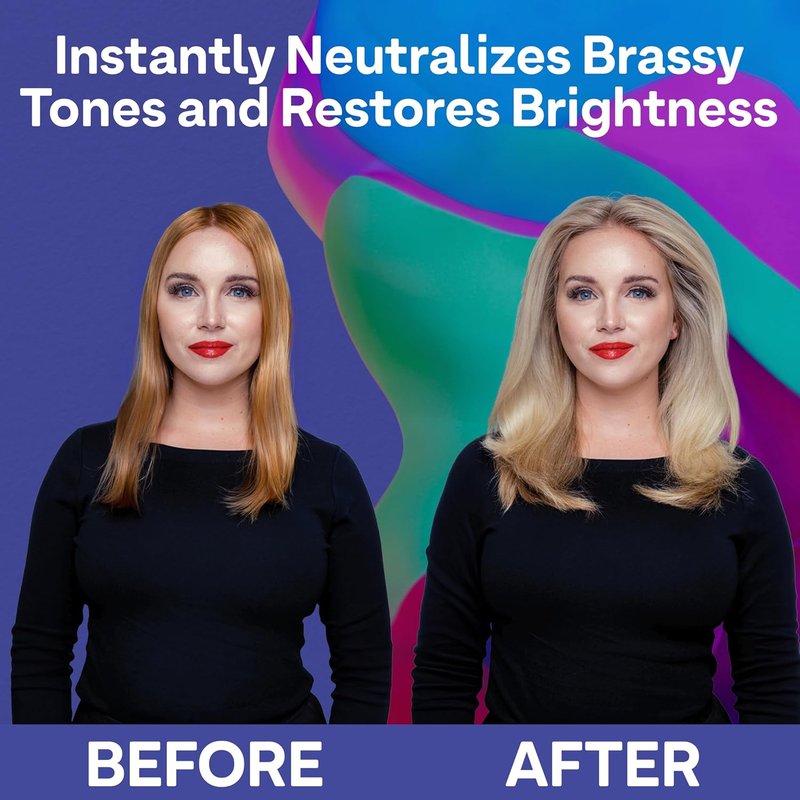 Colorproof Daily Blonde Shampoo - Sulfate-Free Formula for Blonde Color-Treated Hair | 8.5 Fl. Oz. with Citrus, Jasmine & Coconut Milk Scent