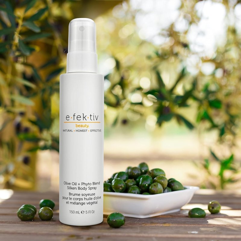 Silken Body Spray with Olive Oil & Phyto Blend - Deep Moisturizing Everyday Skin Oil | Vegan, Sulfate-Free, 5 oz