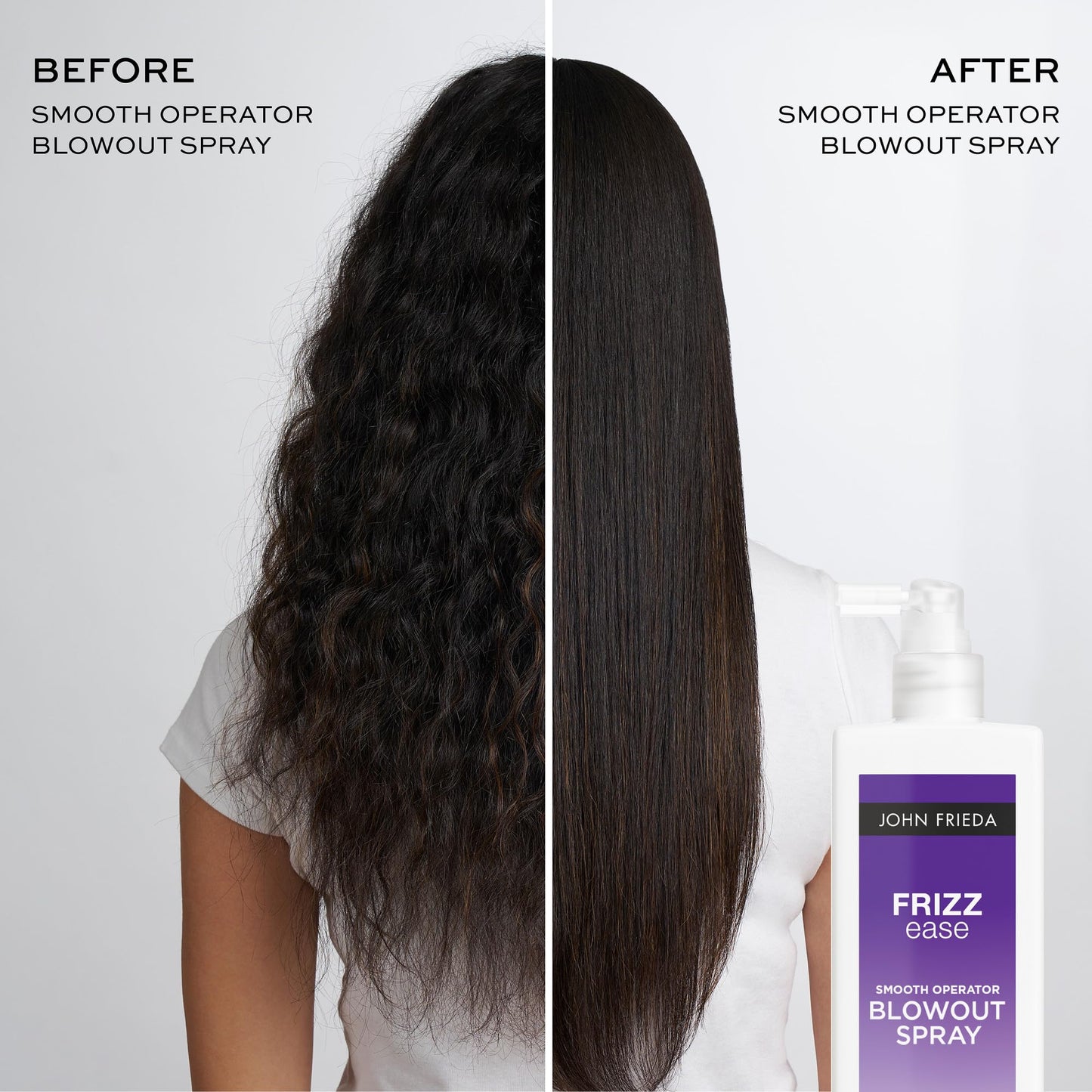John Frieda Frizz Ease Smooth Operator Heat Protectant Spray, 6.77 fl oz