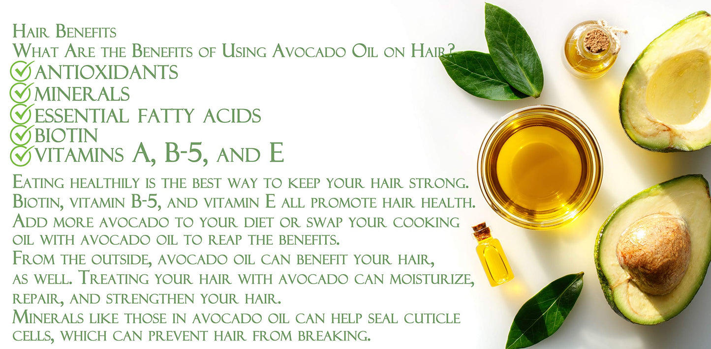 Dr Joe Lab Avocado Oil - Pure, Refined, Cold Pressed, Unscented, Non-GMO, Filtered, Carrier Oil - 32 oz - for Skin, Hair, Nails, Body, Face, Beard, Brow, DIY, Cosmetic Formulation