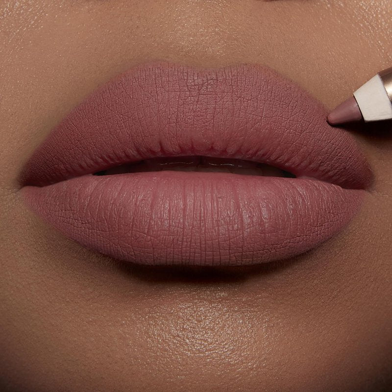 Charlotte Tilbury Lip Cheat Lip Liner Pencil - Gives Lips a Fuller-Looking, Defined Pout - Enriched with Jojoba Oil & Hyaluronic Acid - Waterproof, Smudge-Proof & Transfer-Proof - Love Trap