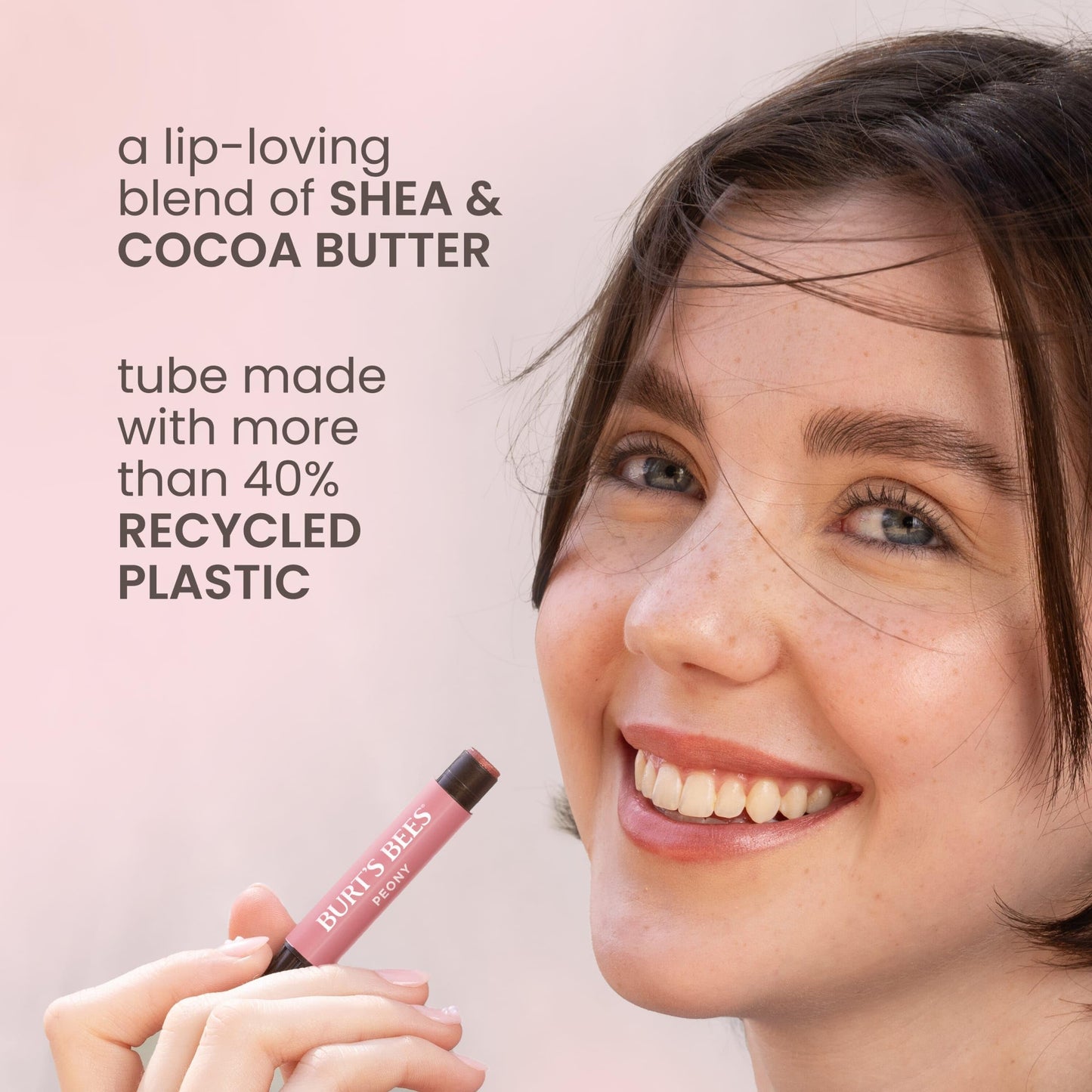 Burt's Bees Shimmer Lip Tint Set, Mothers Day Gifts, Tinted Lip Balm Stick, Moisturizing for All Day Hydration with Natural Origin Glowy Pigmented Finish & Buildable Color, Champagne (4-Pack)