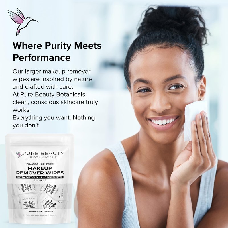 Pure Beauty Botanicals Makeup Remover Wipes