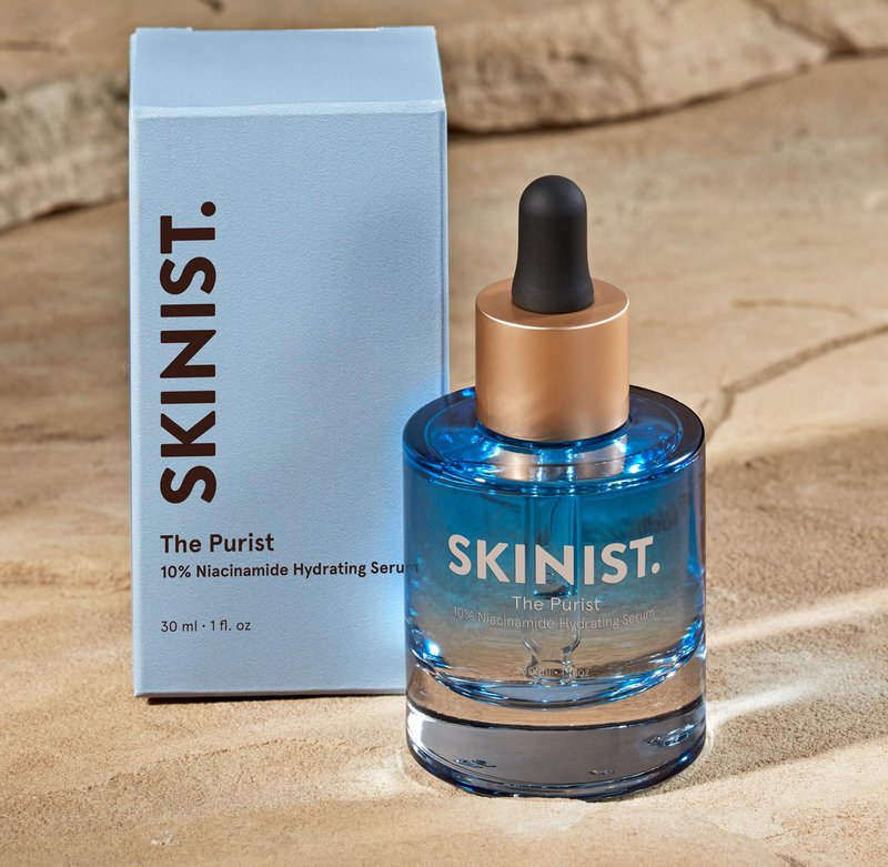 SKINIST The Purist 10% Niacinamide Hydrating Serum with Hyaluronic Acid – Pore-Minimizing & Brightening for Radiant Complexion