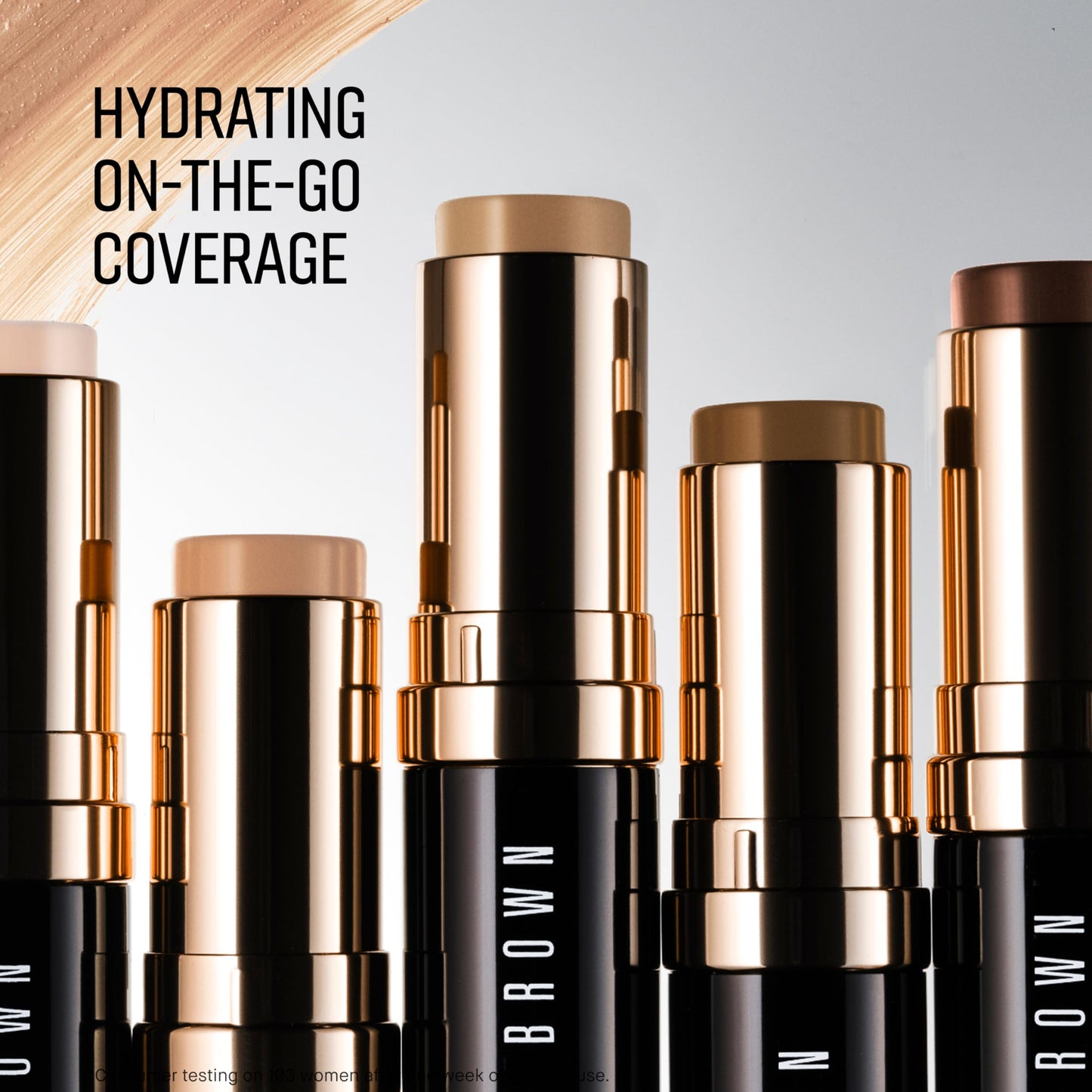 Bobbi Brown Skin Foundation Stick | Portable & Creamy with Medium-to-Full Coverage for Even-Toned Skin, 0.31 Ounce, Neutral Honey N-060