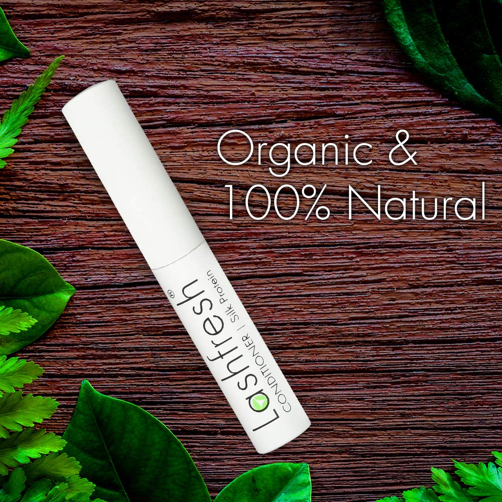 Lashfresh Eyelash Extension Conditioner with Silk Protein, 3ml. Keep natural lashes healthy and strong, soft and silky lash extensions.