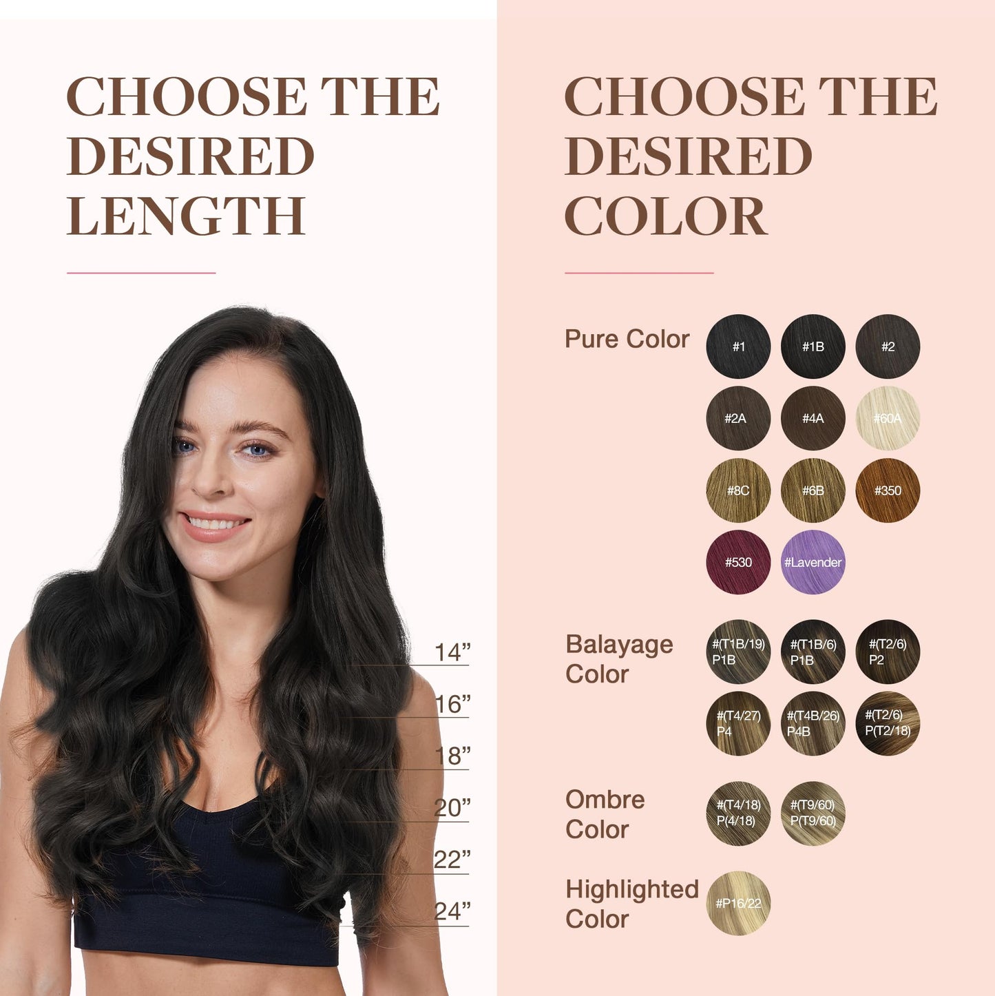 GOO GOO Clip in Hair Extensions Real Human Hair, Remy Human Hair Extensions Clip ins for Women, Natural Human Hair
