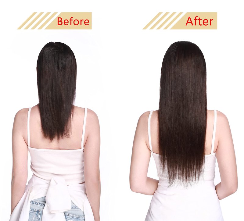 S-noilite Nano Ring Human Hair Extensions Pre Bonded Nano Bead Tip Hairpieces Balayage Highlighted Cold Fusion Micro Link Loop Remy Hair 50g 50 Strands For Women 18" #12/613 Golden Brown/Bleach Blonde