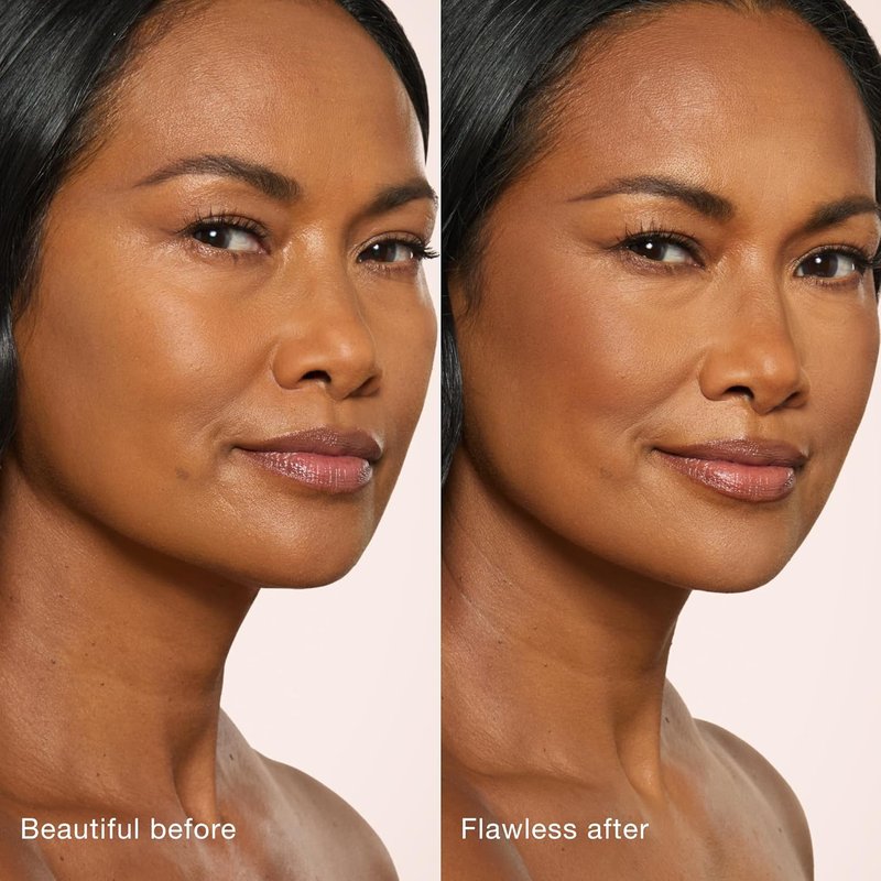 Charlotte Tilbury Airbrush Matte Bronzer - Smoothing Powder for Flawless Skin | Refillable with Silky Mica & Hyaluronic Acid