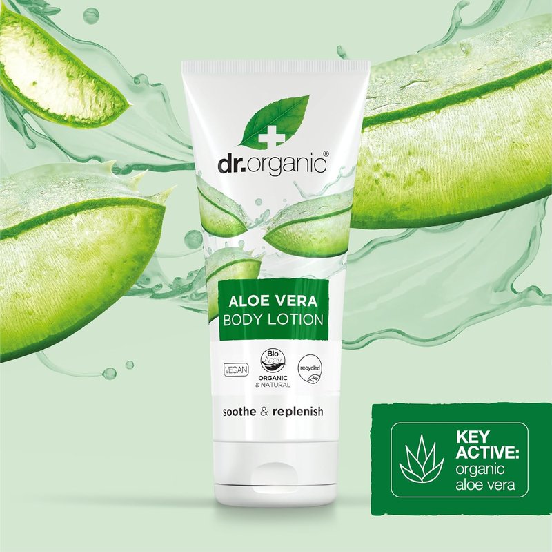 Organic Aloe Vera Skin Lotion - Hydrating & Soothing Moisturizer | 6.8 fl. oz.
