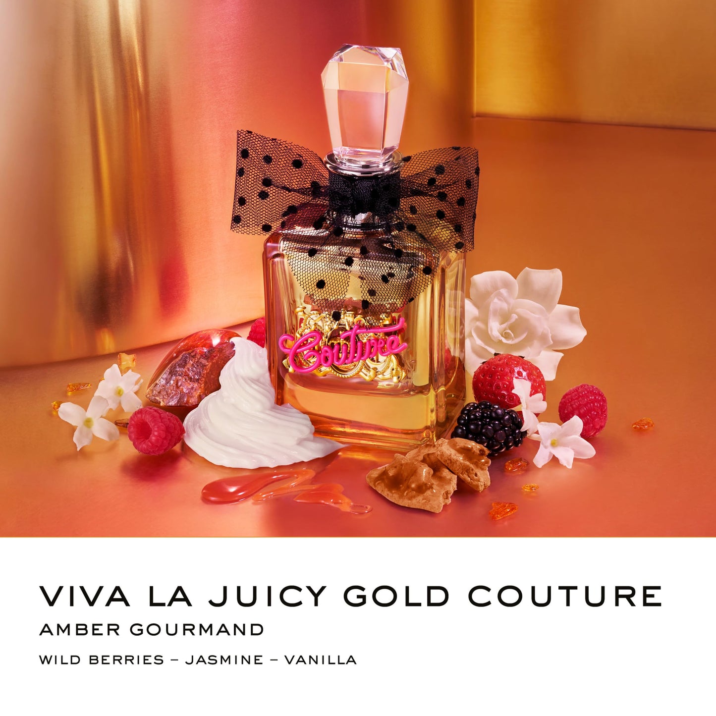 Juicy Couture Viva La Juicy Eau De Parfum, Women's Perfume with Notes of Mandarin, Gardenia & Caramel, Floral & Sweet Perfume for Women, EDP Spray