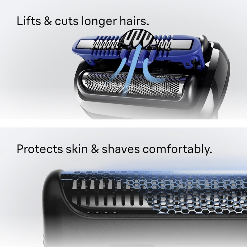 Braun Electric Razor for Men Series 5, Beard Shaver, Electric Shaver with Body Groomer and Travel Case, S5 5155cs