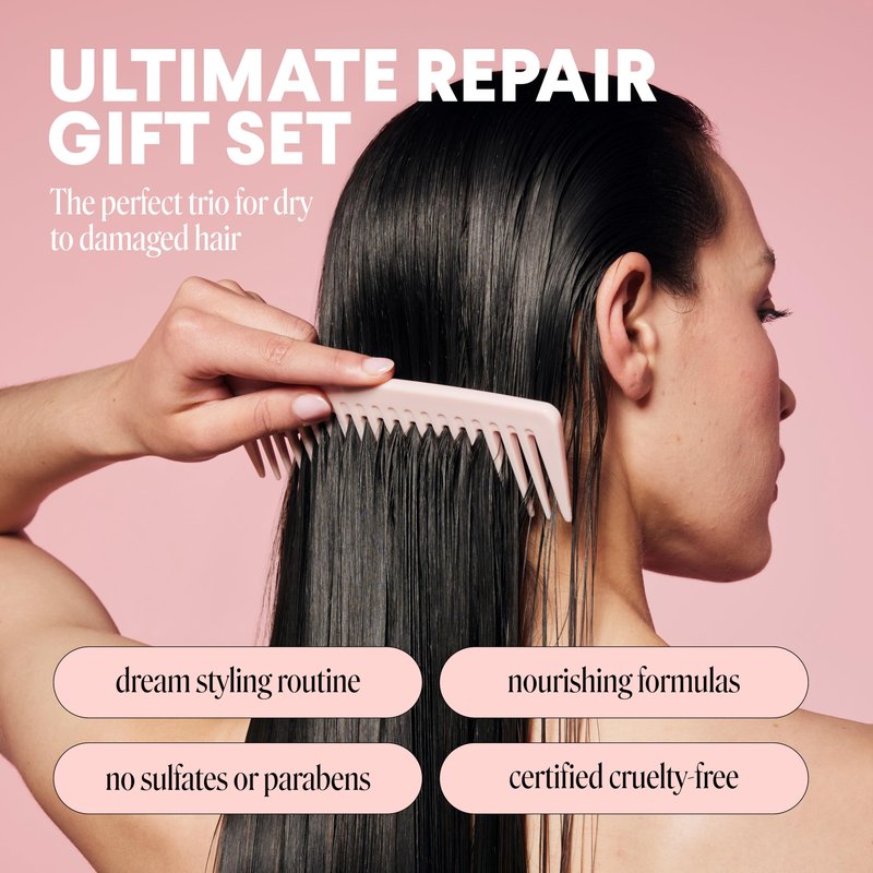MONDAY Haircare Ultimate Repair Gift Set with REPAIR Shampoo, REPAIR Conditioner and REPAIR Leave-In