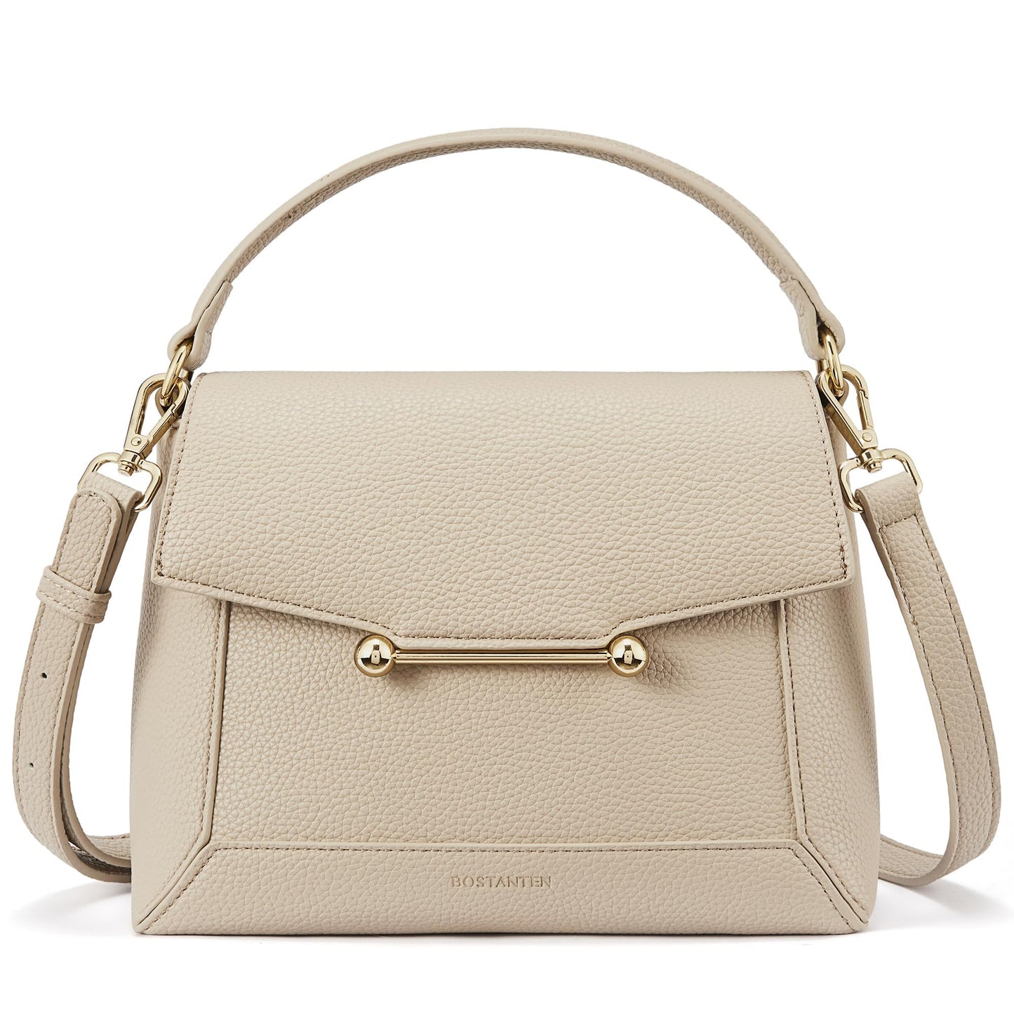 BOSTANTEN Crossbody Bags for Women Vegan Leather Small Purse with Top Handle Shoulder Handbags for Everyday Use