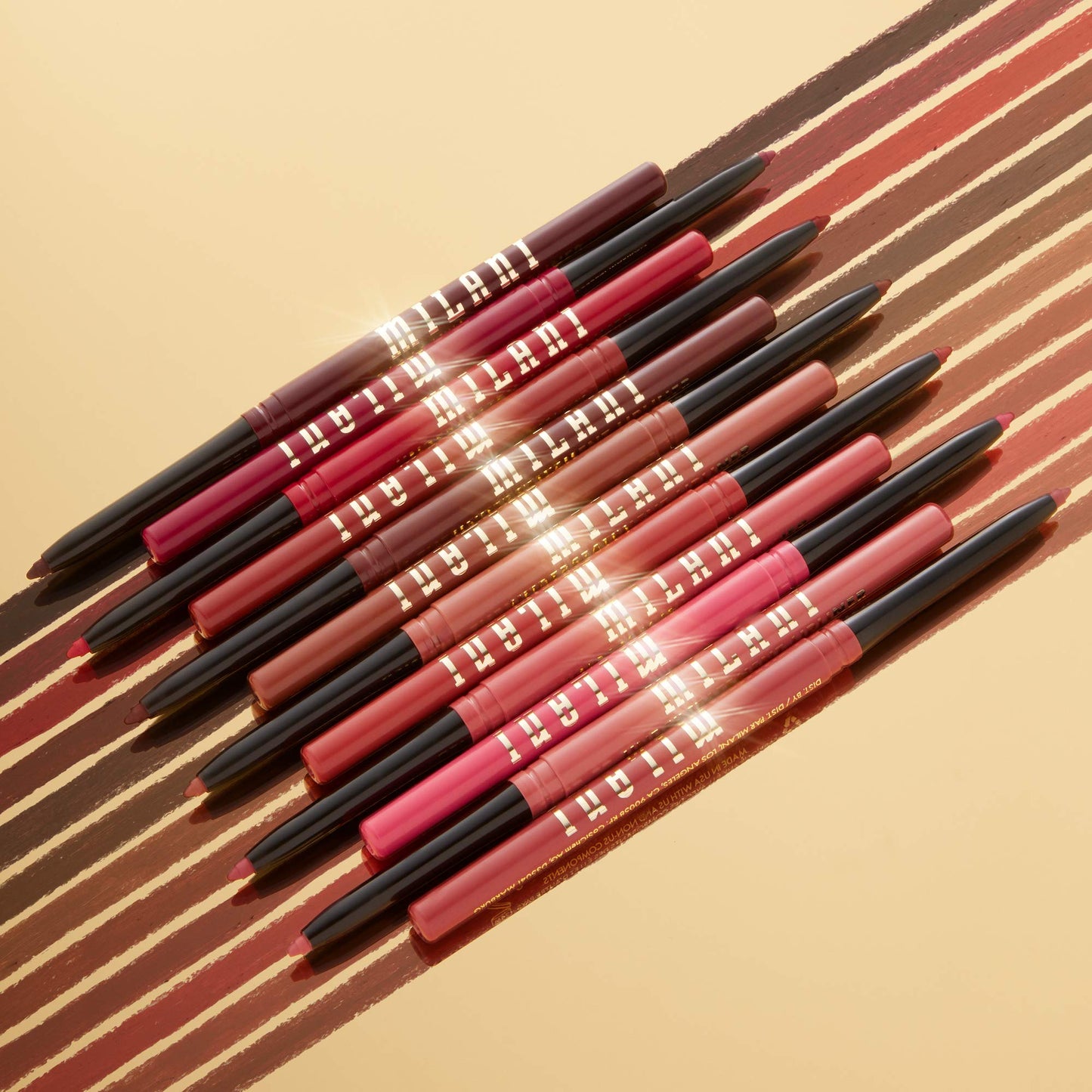 Milani Color Fetish Lipstick and Understatement Lipliner Bundle - Dahlia & Brazenberry